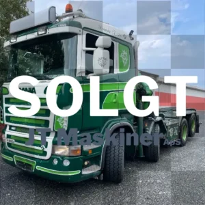 Scania R 500 med Kran JT Maskiner ApS solgt