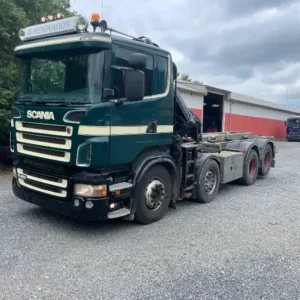 Scania R420 med kran