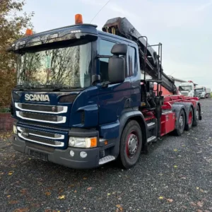 JTM2789 Scania med Hiab kran JT Maskiner ApS