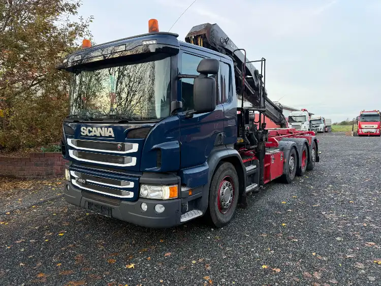 JTM2789 Scania med Hiab kran JT Maskiner ApS