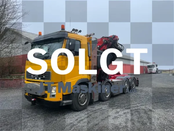 JTM2724 Volvo FH 480 med fassi kran og flyjib JT Maskiner ApS