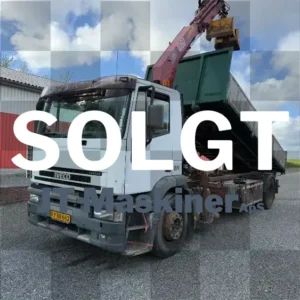 JTM2739 Iveco med kran JT Maskiner ApS