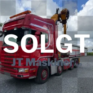 Scania med kran JTM2746 JT Maskiner ApS