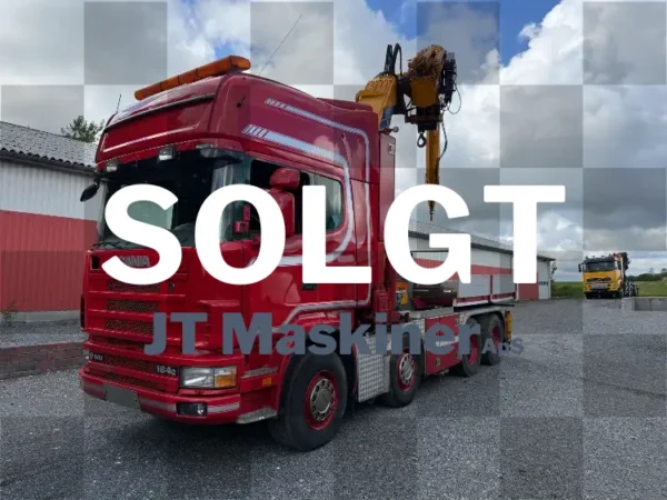 Scania med kran JTM2746 JT Maskiner ApS