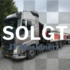 Volvo FH 420 med kran JT Maskiner ApS