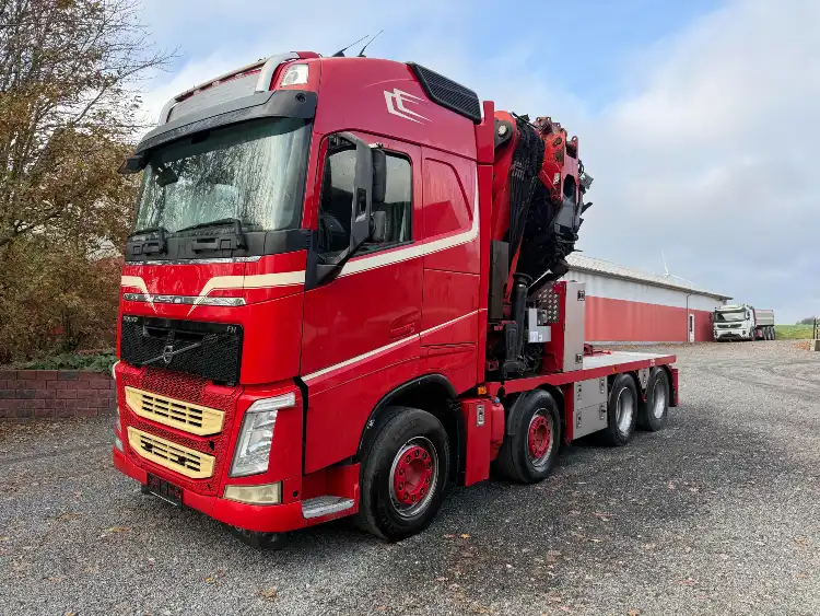 JTM2780 Volvo FH 500 med Effer kran JT Maskiner ApS