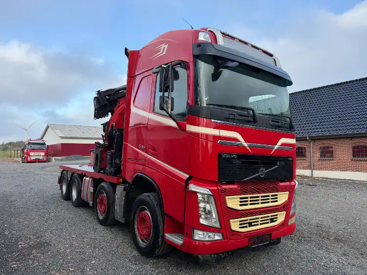 JTM2780 Volvo FH 500 med Effer kran JT Maskiner ApS