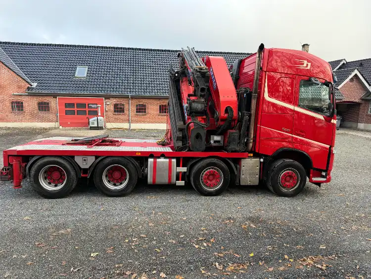 JTM2780 Volvo FH 500 med Effer kran JT Maskiner ApS