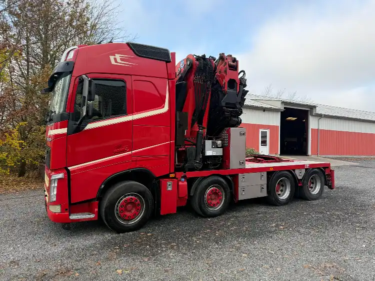 JTM2780 Volvo FH 500 med Effer kran JT Maskiner ApS