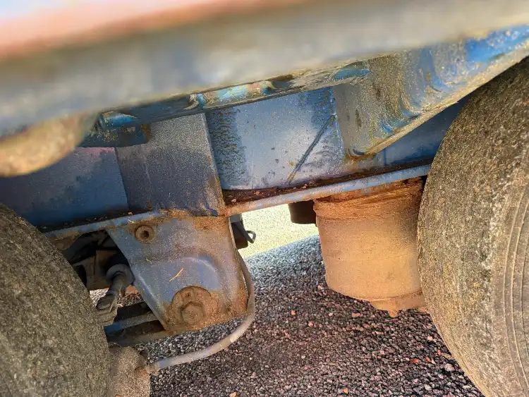 JTM2808 Nedbygget trailer. JT Maskiner ApS