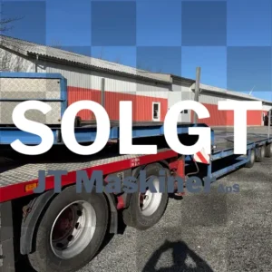 JTM2808 Nedbygget trailer. JT Maskiner ApS