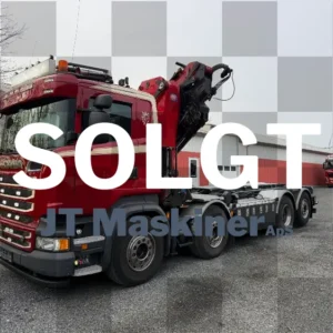 Scania R 520 med HMF kran JT Maskiner ApS