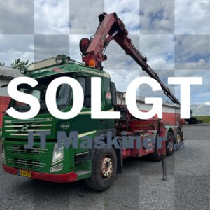 Volvo FM 8x4 med Hiab kran JT Maskiner ApS