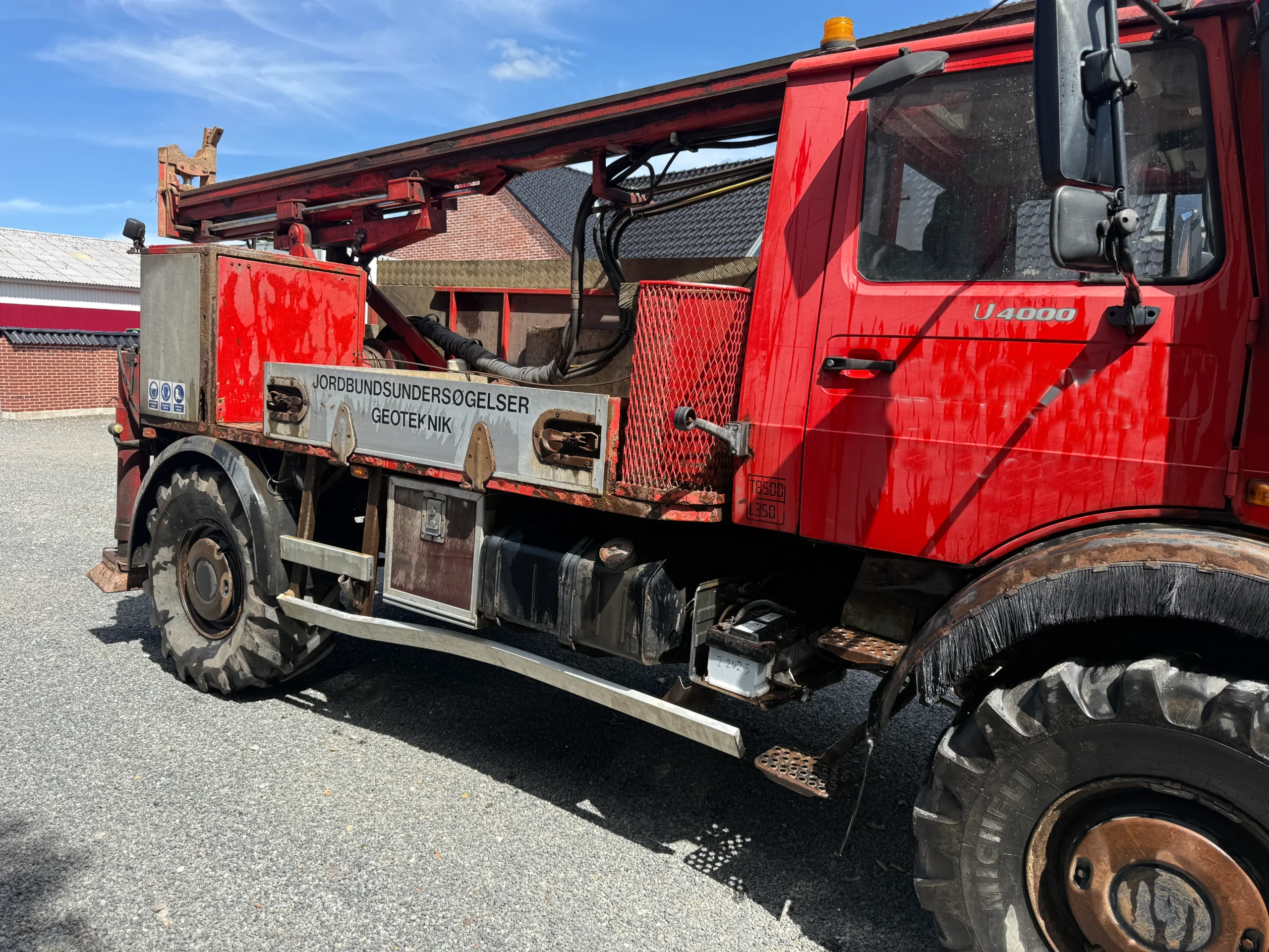 Unimog U4000 JTM2841 JT Maskiner ApS