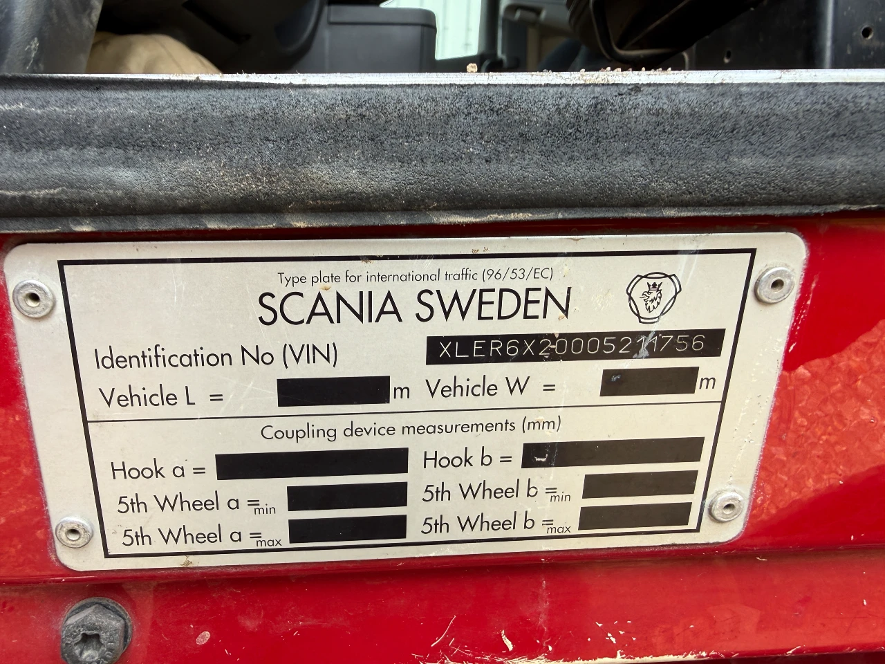 Scania R 620 JT Maskiner ApS JTM2855